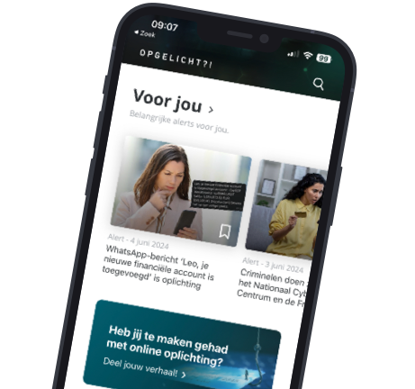 Opgelicht App Banner
